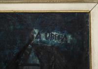 Ubeda, Augustin: Szene mit Flötenspieler und Ziegen