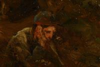 1985 Chalmers, Hector: Hirte mit Schafen