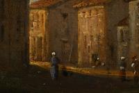 Quidor, John: Stadtszene mit Staffage