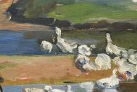 Brandes, Willy: Enten im Sonnenschein