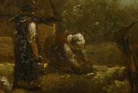 Landschaft mit Bauernhof 19. Jh.