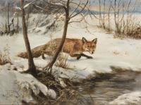 Fuchs im Schnee