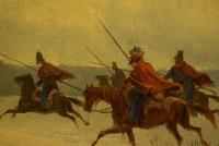 Sachs, Michael Emil: Kavallerie im Winter