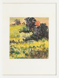 Hinrichs, Carl: Sonnenuntergang