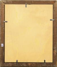 Qualitätvolle Stadtansicht mit Stadttor