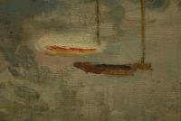 Ricco, Grete, Fluss mit Booten