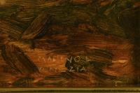 Undeutlich signiert: Fischer vor Venedig