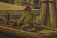 Scholz, Paul: Am Fischmarkt in Chioggia