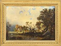 Unsigniert: Dschungellandschaft