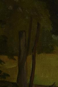 Willroider, Ludwig: Weide am Waldrand