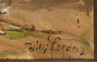 Lorenz, Willy: Hirsche am Waldrand