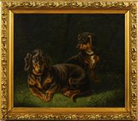 Georgius, Robert: Zwei Jagdhunde