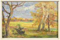 Schirmacher, L.: Sonnige Herbstlandschaft