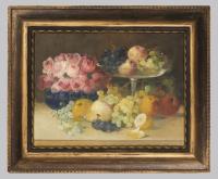 Blumen- und Früchtestilleben