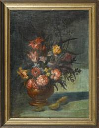 Unleserlich signiert, Stillleben