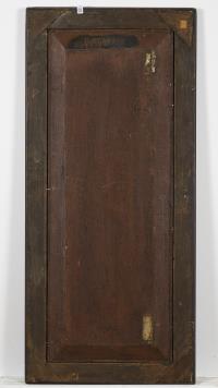 Flusslandschaft mit Burgen bei Mondschein