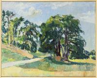 1905 Sonne, Per: Sonnige Landschaft