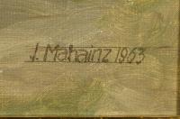 Mahainz, Julius: Stillleben mit Blumen