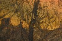 Undeutlich signiert: Abendlandschaft