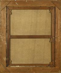 Skell, Ludwig: Hirschbrunst vor Alpenkulisse