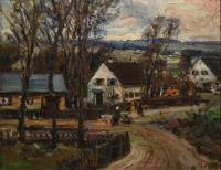 Gönner, Rudolf: "Dorfstraße"