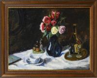 Ebner: Stillleben mit Rosen