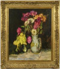 Mahainz, Julius: Stillleben mit Blumen