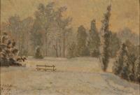 Teslar, A.: Winterlandschaft