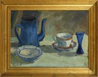 2242 Undeutlich signiert: Stillleben