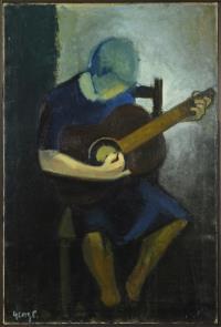 10282 Poulsen, Georg: Gitarrespielerin