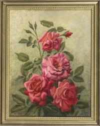 Kohl, Hans: Stillleben mit Rosen