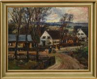 Gönner, Rudolf: "Dorfstraße"