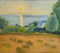 2211 Larsen, Leo: Sonnige Küstenlandschaft