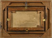 Lier, Adolf: Kühe am Stall