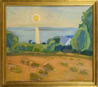 2211 Larsen, Leo: Sonnige Küstenlandschaft