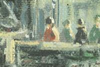 Chmielinski, Wladyslaw, Warschau im Winter mit Pferdekutsche