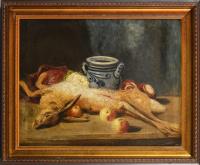 Prüssen, Clemens: Stillleben mit Hasen