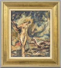 Seyler, Julius: Akt am Meer