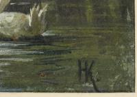 Monogrammist "HK": Drei Bilder