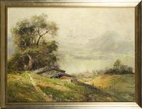 Gschossmann, Ludwig: Ansicht Chiemsee