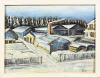 Gärtnerei im Winter