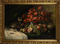 Horstmann: Früchtestillleben mit Mohn