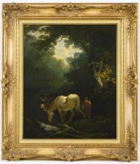 Ibbetson, Julius Caesar: Bauer mit zwei Pferden