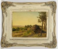 Irmer, Carl: Köhlerhütte am Waldrand