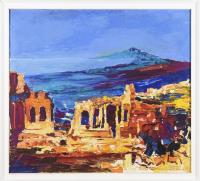 Das griechische Theater auf Taormina