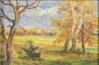Schirmacher, L.: Sonnige Herbstlandschaft