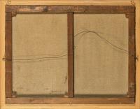 Reichert, Carl: Jagdszene mit Hund und Fuchs im Winter