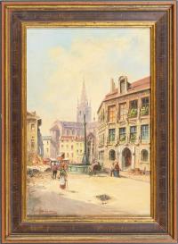 Kaufmann, Karl: Altstadt mit Kirche