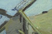 Hedelaian, Carl Peter: Norddeutsche Landschaft mit Windmühle