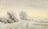 9510 Langer, Viggo: Winterlandschaft